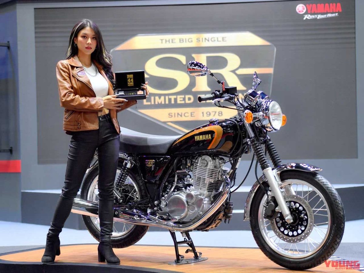 motospo_'s tweet photo. 生きとったんかSR400ぅー！ 生誕44周年エディションが400台限定で登場【タイ】
https://t.co/BLm40JBl5Y

ヤマハはタイで、SR400リミテッドエディションを発表した。排出ガス規制の関係で海外では生き残っているレジェンドに、誕生44周年を祝うスペシャルカラーを施し、400台限定で発売する！ https://t.co/sntqI0wV3J