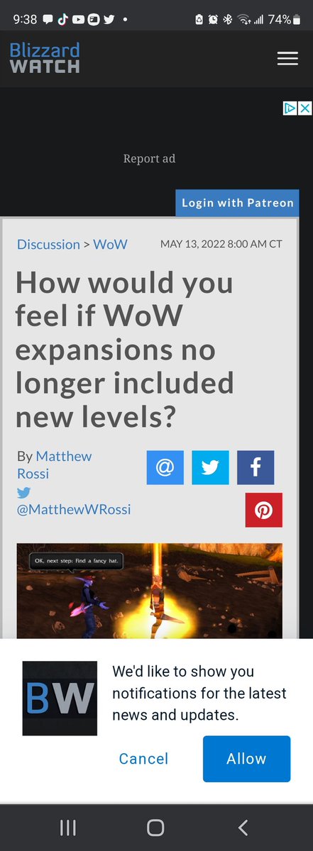 jirai585's tweet photo. Yoo just read this article! I've got words and an opinion 🤔🤔🤔🤔🧐🤔🤔🤔
 @Blizzard_Ent @ATVI_AB @Wowhead #wow #worldofwarcraft 

Look at classic but w/o levels. Isn't it just "gear gated" 🤔

Don't think it's + 1% AP grind we want. Drops matter. 

Time gate w drops 🤣🤣🤣
#lol https://t.co/JZooEG4X7W