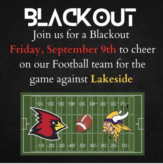 osbcardinals's tweet photo. Our 2-0 @osborne_fb takes on the 3-0 @LHSVikings_FB… battle of the unbeaten teams. @rlosbornehs come out and support our Cardinals!!! #Grit https://t.co/0sb1sbJjSN