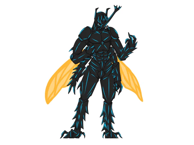 武装色みたいでいいな黒… 