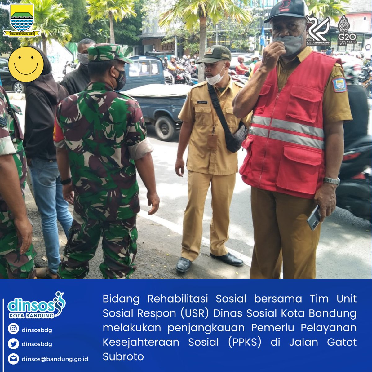 Dinas Sosial Kota Bandung tweet media