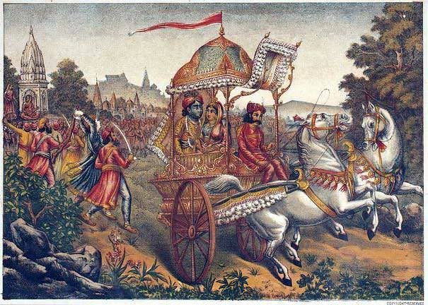 शिशुपाल जरासंध का सेनापति था, रुक्मिणी का भाई रुक्मी वीर था उसने सेना सहित कृष्ण का पीछा किया पर योगीराज को देखते ही रुक्मिणी कृष्ण के लग्न की अनुमति दे दी। जिस कृष्ण ने माता रुक्मिणी से प्रेम के लिए के जरासंध से शत्रुता मोल की उस कृष्ण को हमने 16108 रानियों वाला बना डाला।