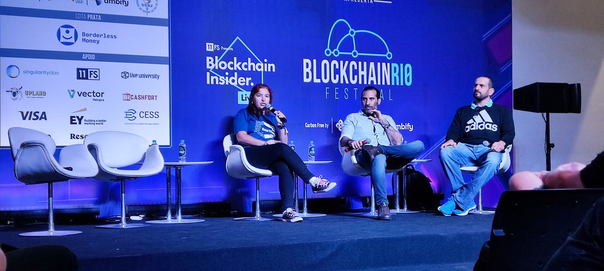 jeffbeltrao's tweet photo. Alguns registros da participação de @solangegueiros no @blockchain_rio !
-
Some shots from @solangegueiros participation at @blockchain_rio !
#ChainlinkCommunity #Chainlink #BlockchainRio #ChainlinkBrazil #SmartContracts #Web3 https://t.co/kOY8k7KqjB