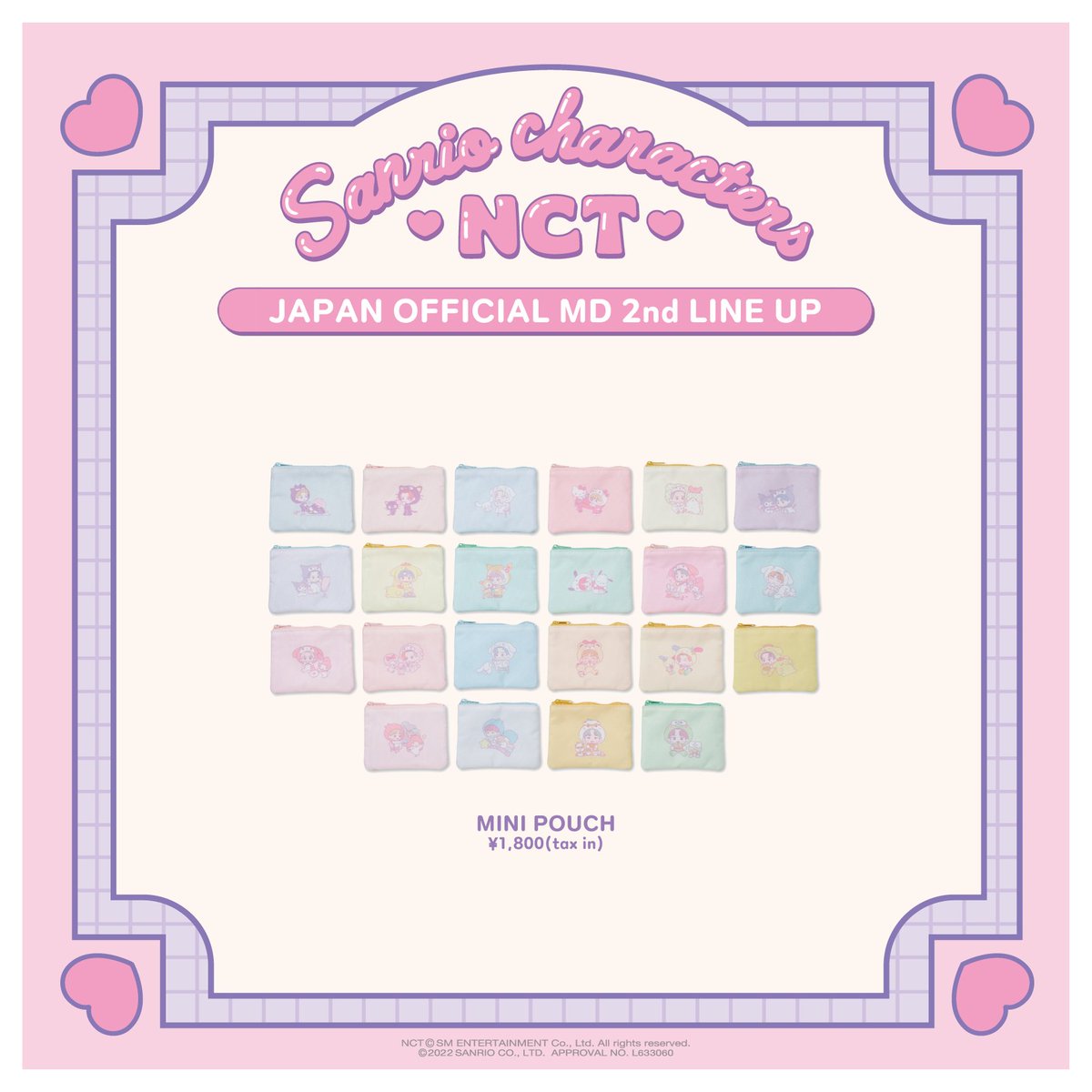 NCTxSANRIO TOWN_JP on Twitter " 💚NCT x SANRIO CHARACTERS💖 OFFICIAL MD