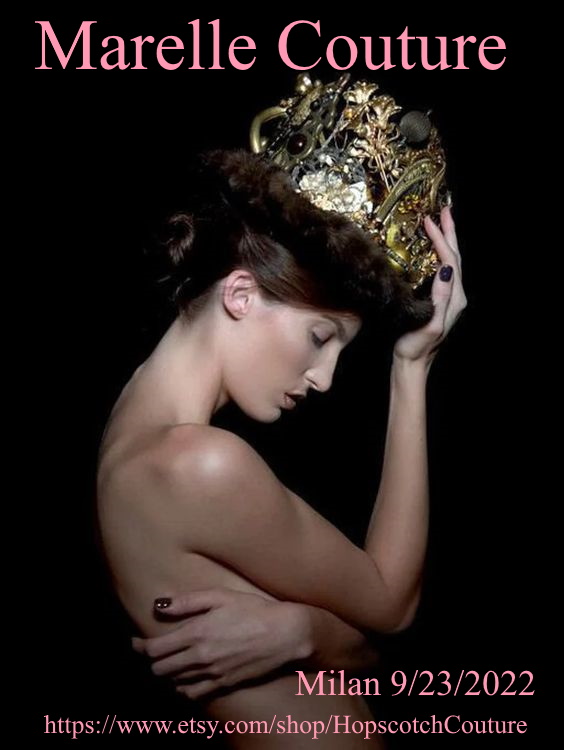 MarelleCouture's tweet photo. "Always be ready for the call. On time and On point."
#Milan #fashionweek #marellecouture #HopscotchCouture #thecrown #OOAK #fashiondesigner #accessorydesigner #Jewellerydesigner
Only One for the One and Only You...Marelle Couture
https://t.co/4CUj2Gxps7 https://t.co/E189lgZNgg