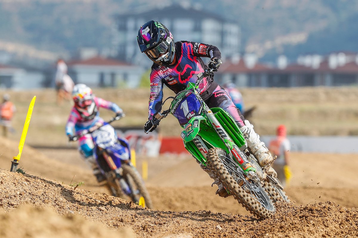 Duncan On Top In Turkey

Three-time FIM WMX Women's Motocross Champion @CDuncan151 earned her 35th career moto win en route to securing a second overall win of the season during the final round of the #WMX Championship in central Turkey. 

#RaceKawasaki #Kawasaki #RaceKX