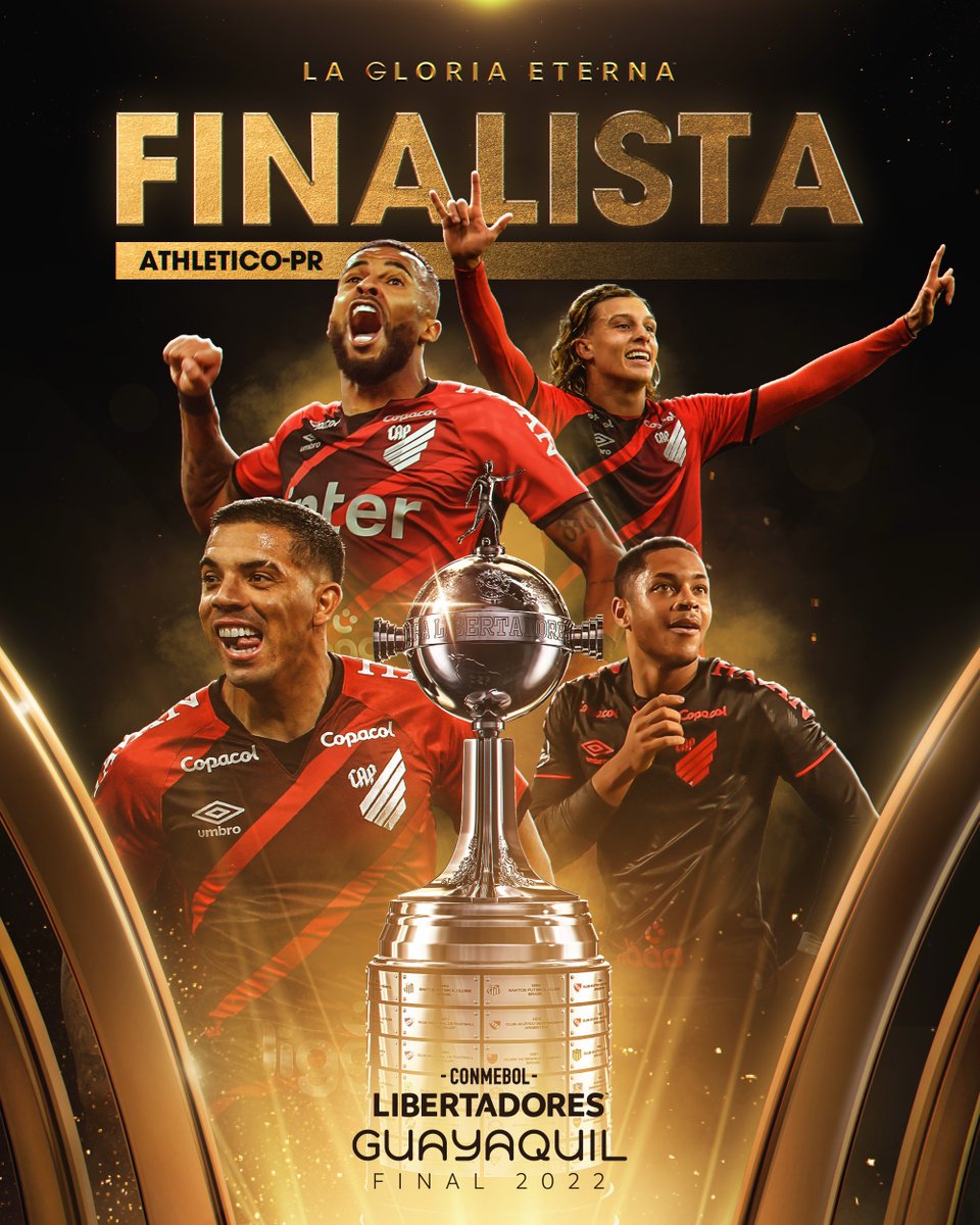 🌪 ¡A la Final! <a href="/AthleticoPR/">Athletico Paranaense</a> jugará la definición de la CONMEBOL #Libertadores por segunda vez en su historia.

🔜🏆 Buscará su primer título en Guayaquil el 29/10.