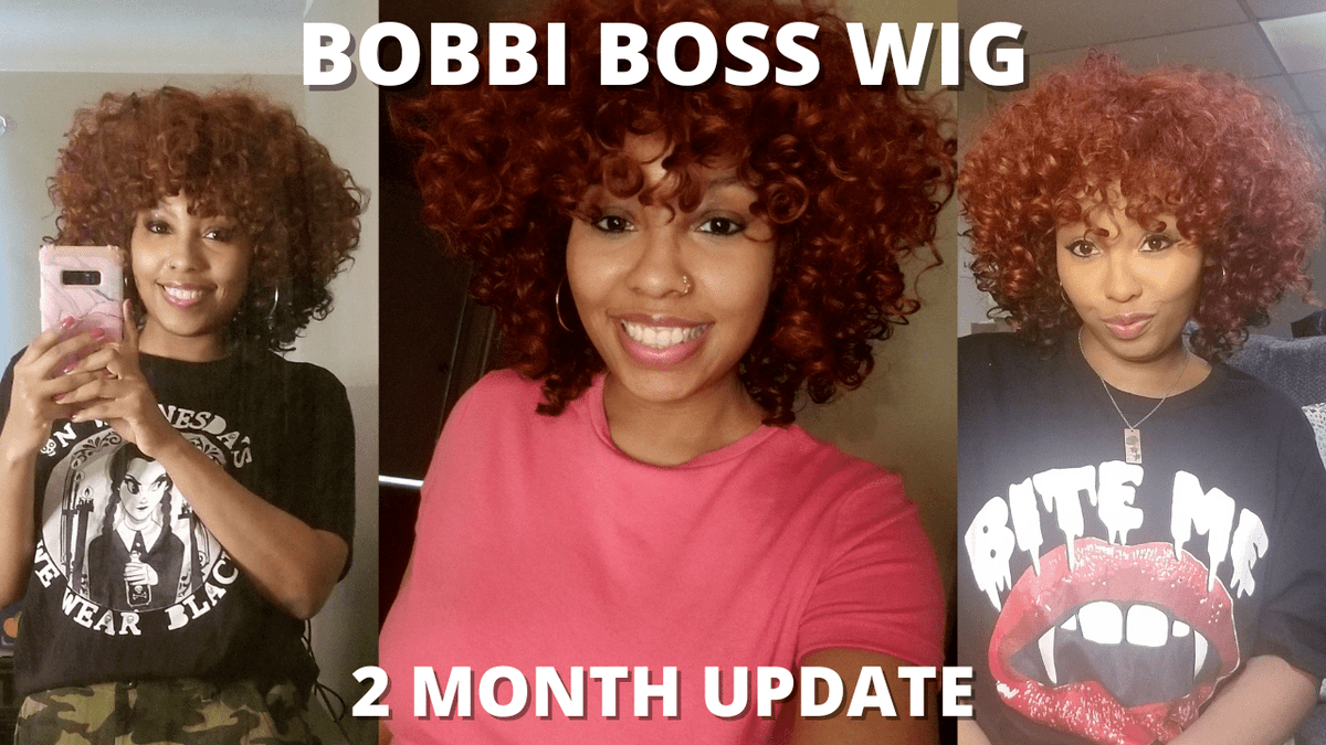 BlogginandLivin's tweet photo. I wore the Bobbi Boss Kinzie wig for 2 months | Wig Review + Update

➡️https://t.co/OZJPwcEC6A⬅️
-
#bobbiboss #wig #wigs #burgundywig #copperwig #hair #hairstyle #hairstyles #curly #curlyhair #curlygirl #blackgirl #BlackGirlMagic #fullcap #burgundyhair #copperhair https://t.co/cS2CaVpBrq