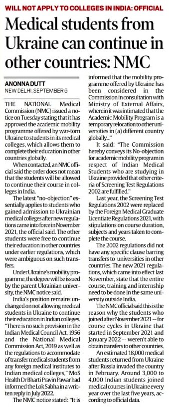 Dhal_Pradip's tweet photo. @NMC_IND clarify
What is Mobility Programme? Is there in NMC Act/Rules,the word Mobility Programme find place.What prompted NMC to convey No Objection to Mobility Programme?Is it for the benefit of students or to protect the interest of Agent/ Contractor. @PMOIndia @MoHFW_INDIA https://t.co/87dJblrD2I