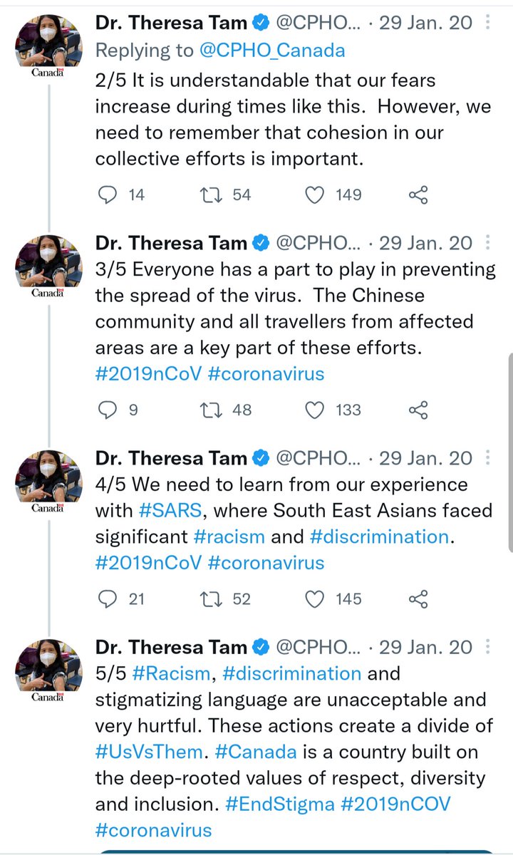 ChinasCanada's tweet photo. @covidrefugee @KieserBill I don't see why people had such a hard time believing it was a goddamn possibility in the first place, it happened with #Sars_Cov 2003 it was a confirmed laboratory leak.
So why was it racist to ask @CPHO_Canada if it was possibility #Sars_Cov2 was a lab leak was pure deflection. https://t.co/iH82iX6XXG