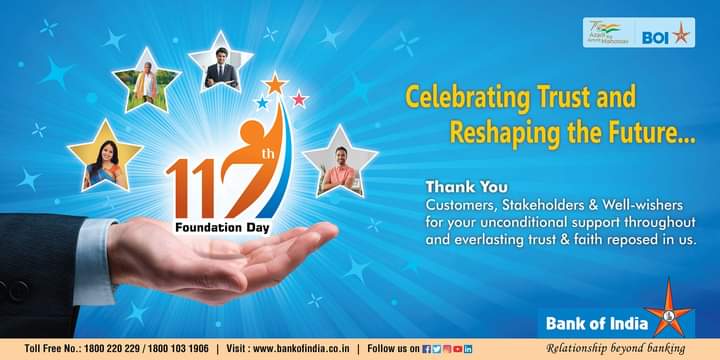ravindra0522's tweet photo. #WeLoveBankofIndia
116 years of glory,faith,relationship and Banking. https://t.co/fGcSxLbHnK
