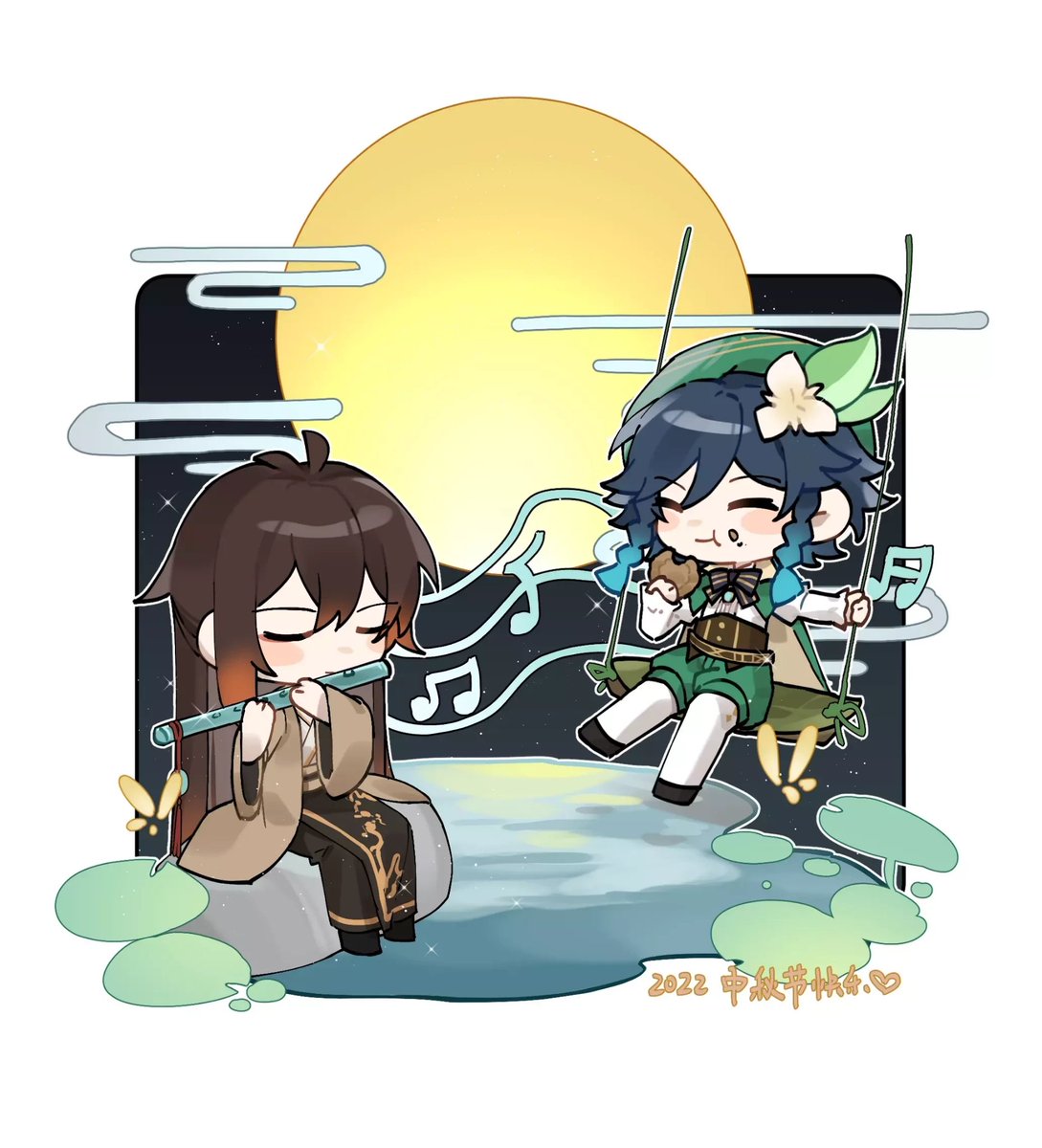 #Zhongven
提前的中秋快乐！