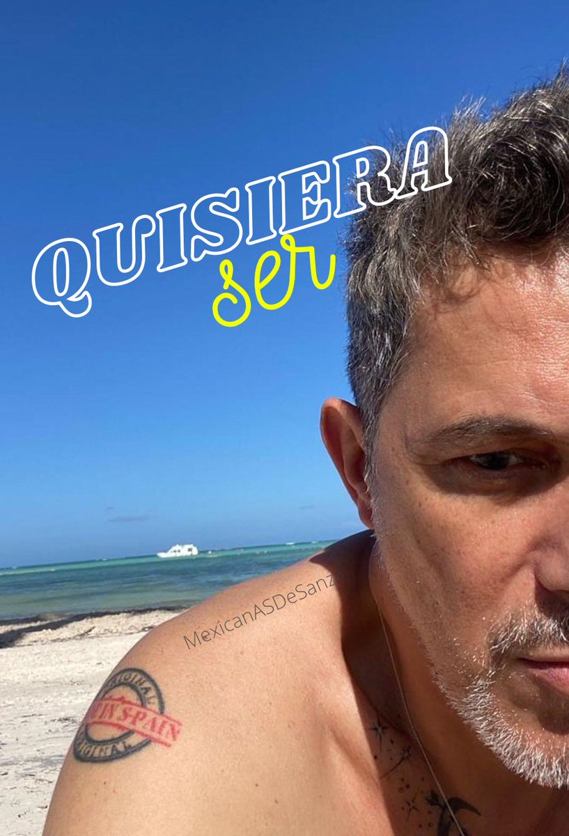 mexicanASdeSanz's tweet photo. Se sentirá la sal, las olas
sentirá la arena… @AlejandroSanz
#MexicanASDeSanz🇲🇽
#DescolgandoEstrellas✨ https://t.co/85Oua0Y8Ep