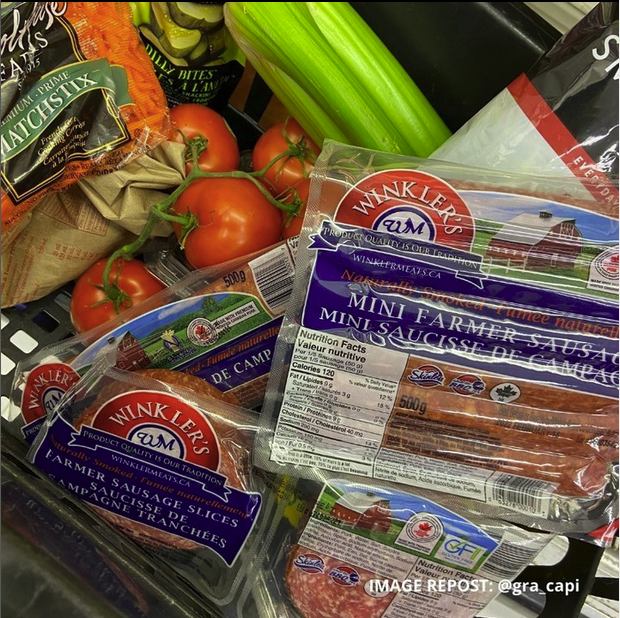 WinklerMeats's tweet photo. Stocking up on a variety of Winkler Meats farmer sausages to choose from is always a great idea.  
#winklermeats #farmersausages #mbpork #verifiedpork #glutenfree #keto #grocery https://t.co/mIOobO0Htm