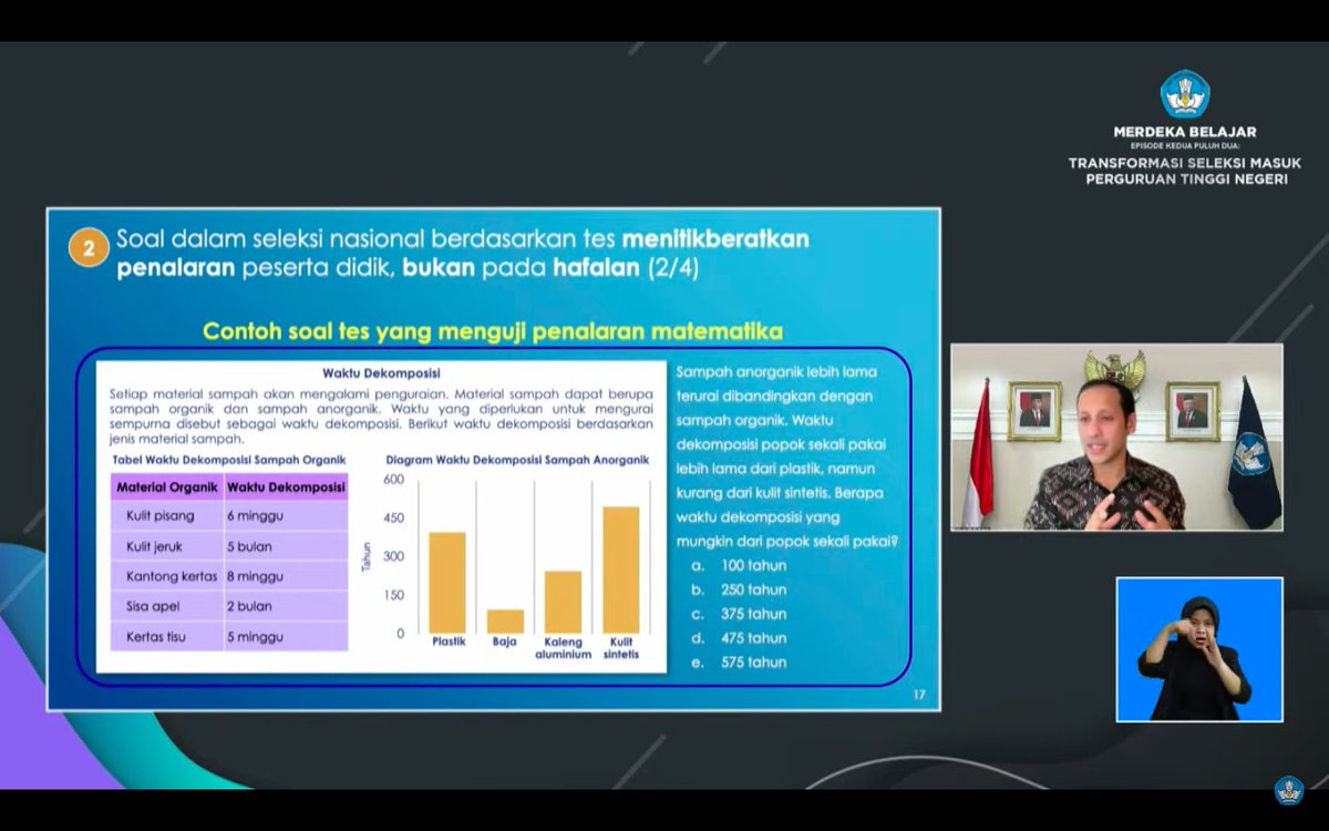 fauzanalrasyid's tweet photo. Contoh soal tes yang menguji penalaran matematika. https://t.co/id3V3vfGeM