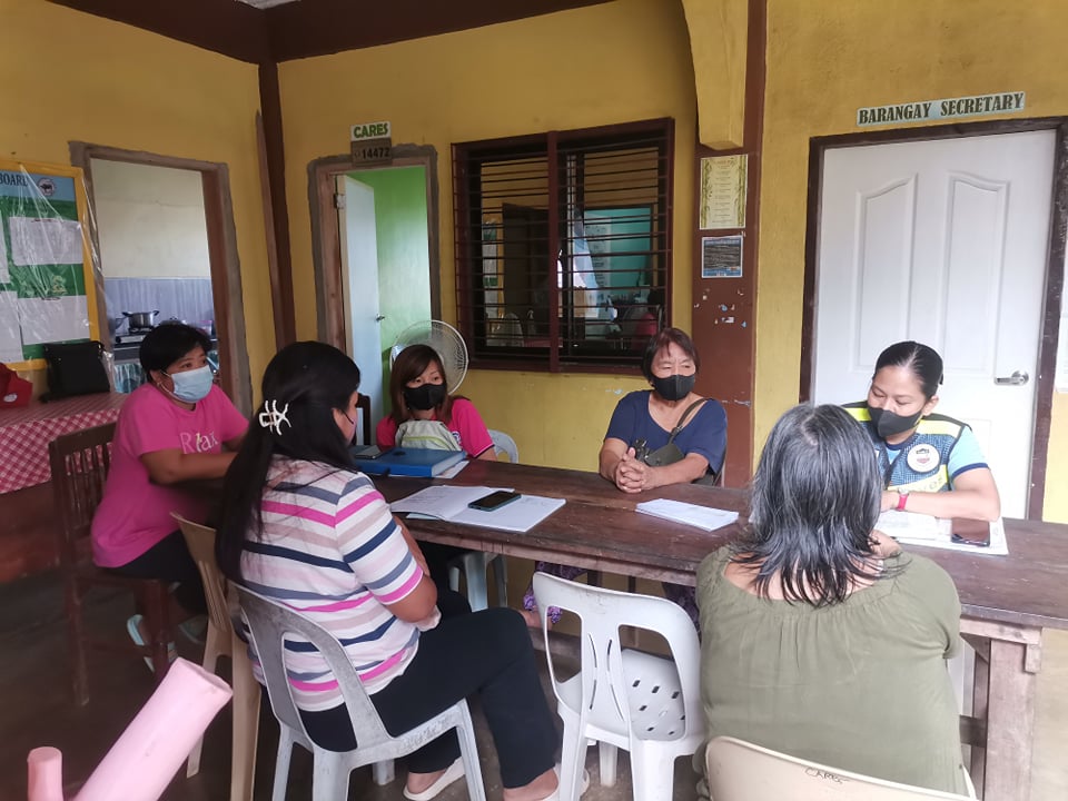 pugomps's tweet photo. On September 7, 2022 personnel of Pugo MPS  ACOP continuously conducted dialogue, pulong-pulong and information dissemination to the residents of Brgy Cares this municipality https://t.co/hsJ4lOxuK5
