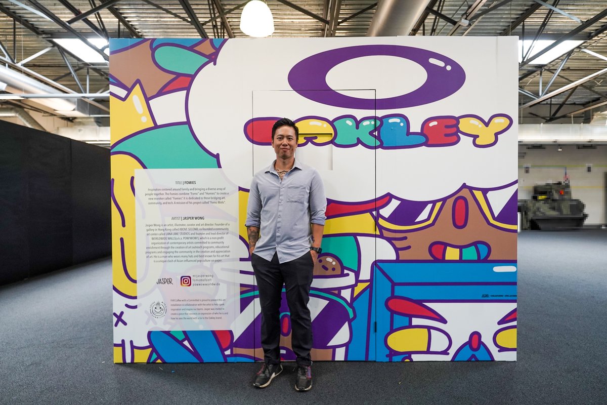 rancher_ro's tweet photo. Why? @FomoMofoNFT @mrjasperwong 

✅ Jasper Wong an artist since mid 2000's
✅ Kanye West blogged artwork in 06/07' 
✅ Founder of Worldwide Walls Mural Festival
✅ @uniqlo_hawaii Partnership Jan 2022
✅ @Forbes Features
✅ @oakley Partnership Aug 2022 https://t.co/0KcL6hcr6w