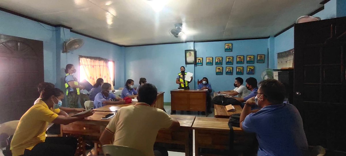 pugomps's tweet photo. On September 7, 2022, personnel of Pugo PS,  conducted Memorandum of Understanding to Barangay Officials of Cares led by Brgy Captain Eloi Panasan. https://t.co/UCyqkLkVBs