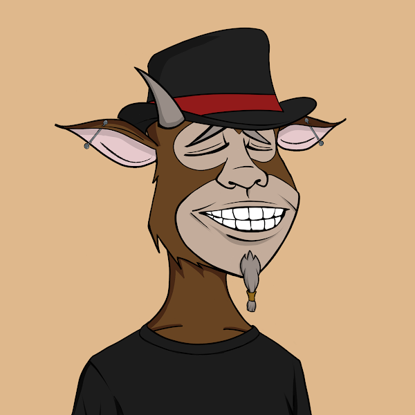 ReTweet and win Wild Goat Gang NFT #1306 in draw in NFT City with <a href="/beersmate/">Beers Mate</a>