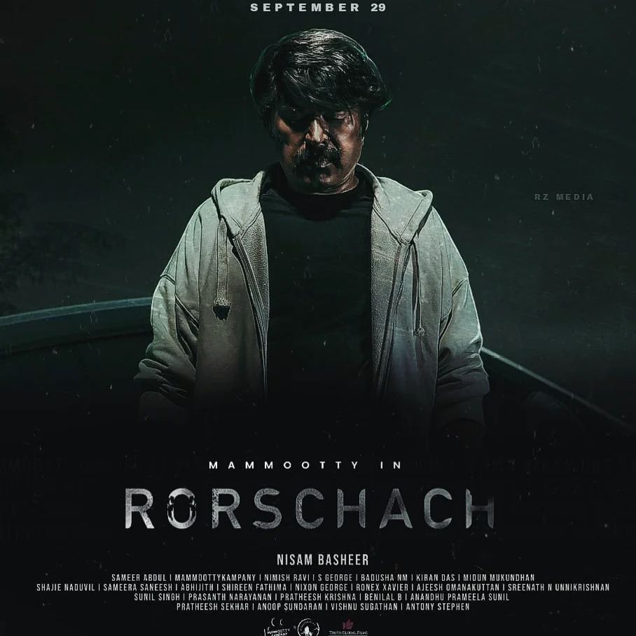 MammoottyFC369's tweet photo. It's #Rorschach Trailer Day 🥳
Share your expectations

#HappyBirthdayMammukka
#Mammootty @mammukka https://t.co/pTj83S5mSX
