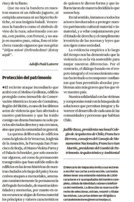 Comité de Patrimonio Colegio Arquitectos (@compat_ca) on Twitter photo 