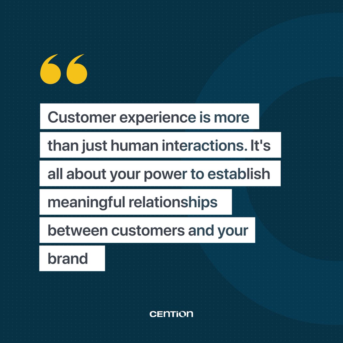 cention's tweet photo. Customer experience has become the deciding factor for businesses to succeed, but what exactly is needed to hit the bullseye? #customerexperience #cx #centionquotes #cention #centioner #iamcention https://t.co/C5fwgjfDxn