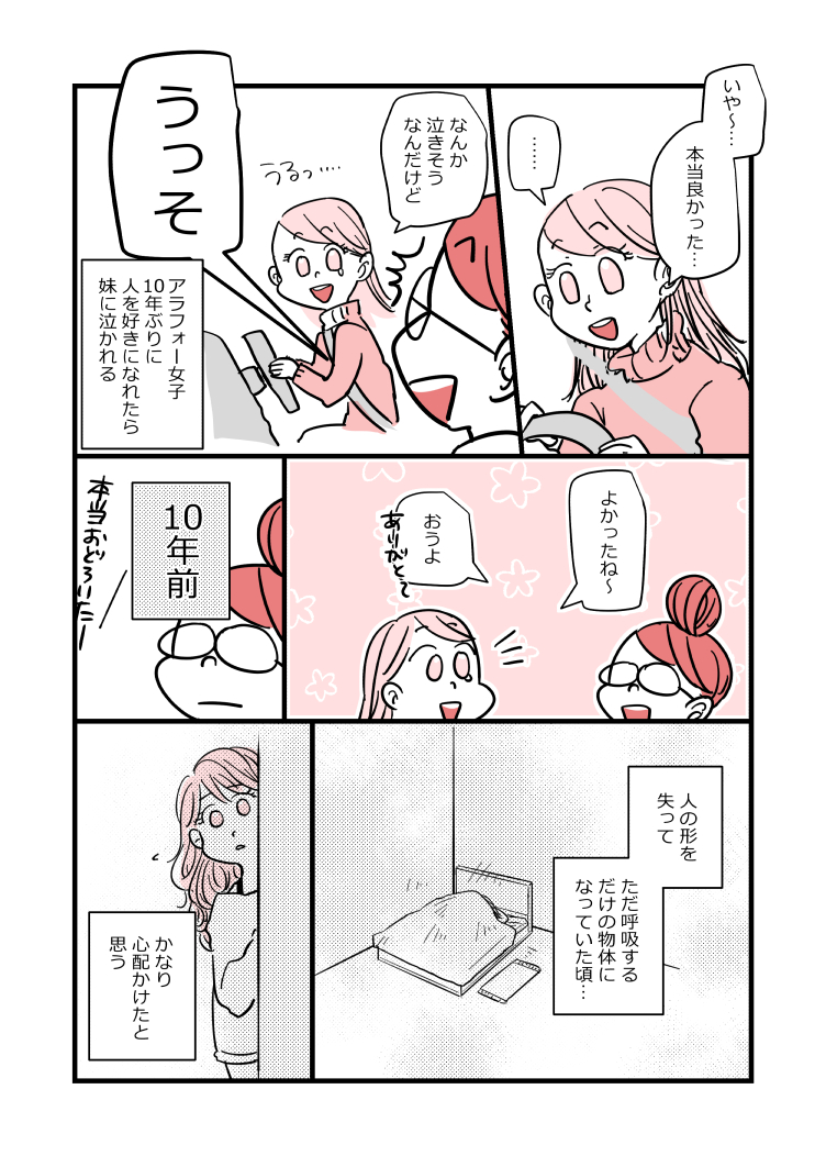 アラフォー女子が10年ぶりに恋をした⑪

#コミックエッセイ 
#漫画が読めるハッシュタグ
#アラフォー女子が10年ぶりに恋をした 