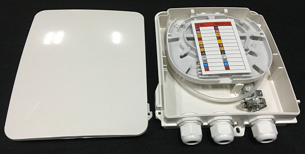 Andytangzx's tweet image. Fiber optic terminal box OTB-P42, indoor &amp;amp; outdoor using, IP65 Protection level, Suitable for 4pcs SC simplex adapters installation and usage. 
Contact for more details. 
Wechat/whatsapp: +8618520204997
#fttx #ftth #fiberopticterminalbox