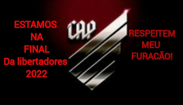Com todo respeito aos Compas quero hoje usar esse espaço para poder comemorar a classificação do meu Athletico Paranaense.
Chupasssa Mídia da porrada.
Recebaaaaaa😂😂😂😂😂