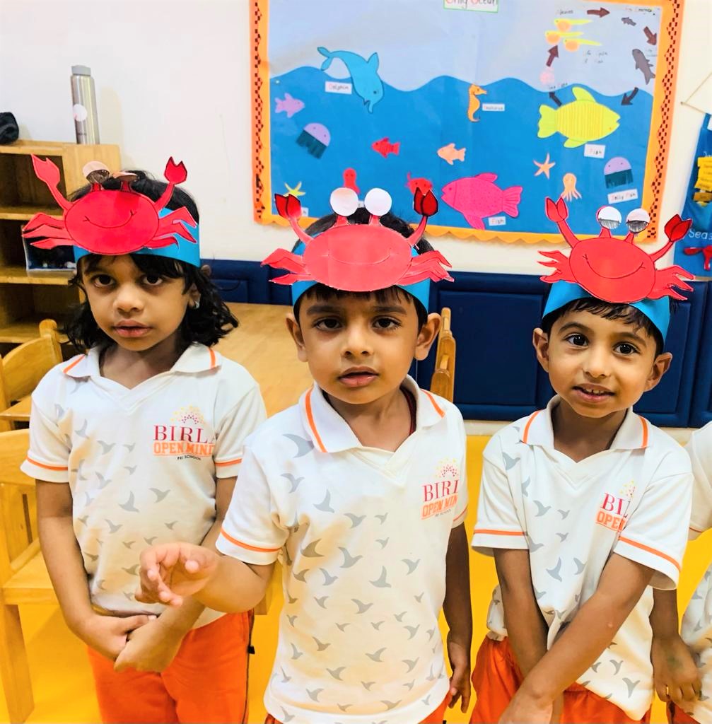 #handmadeheadgear

#seacreatures

#themebasedlearning

#eyehandcoordination

#manualdexterity

#birlaopenmindsinternationalschool