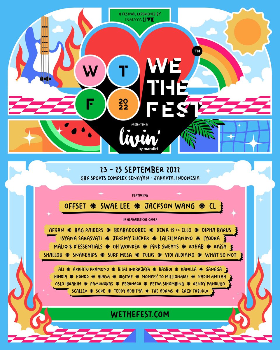 thrivinmag's tweet photo. @WeTheFest 2022 is around the corner! Whoβs ready for it?! Go check out its social media ya for the tickets, and be ready ya to go having fun at #WTF22 π»
#thrivinmag #werarethrivin #thrivinmagazine #wethefest2022 #wtf2022 #ismayalive https://t.co/b7iOQrVupr