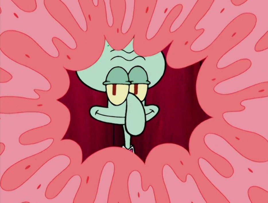 Me looking at his hole after I spent an hour opening it 😌