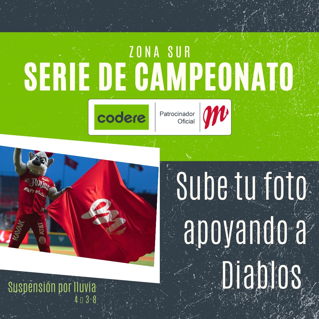 CodereMX's tweet photo. Esta noche vi llover y sí estabas tú. 🎶👹👹

Sube tu foto apoyando a @DiablosRojosMX 

#CodereAlBate 💚 https://t.co/OqYR029Q2w