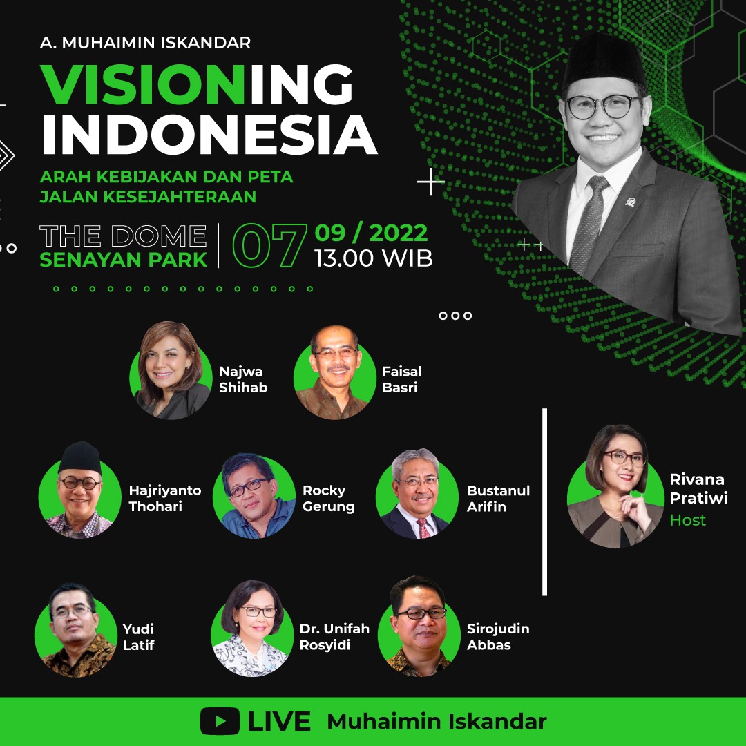 IndonesiaRedka's tweet photo. Hari Ini, kita akan melihat langsung, visi masa depan Indonesia, menata konsep pelaksanaan utk kesejahteraan Rakyat Indonesia 2024 bersama Gus Muhaimin.

Hari ini, Jangan lewatkan, Live Pukul 13.00 WIB pada link Youtube dibawah ini :
https://t.co/uGPIBXNHrd https://t.co/HrYzwv5EeQ