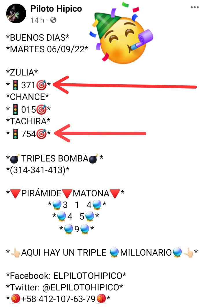 ELPILOTOHIPICO's tweet photo. HUBO HUBO TRIPLE MI GENTE https://t.co/h9NrWtM2Gc