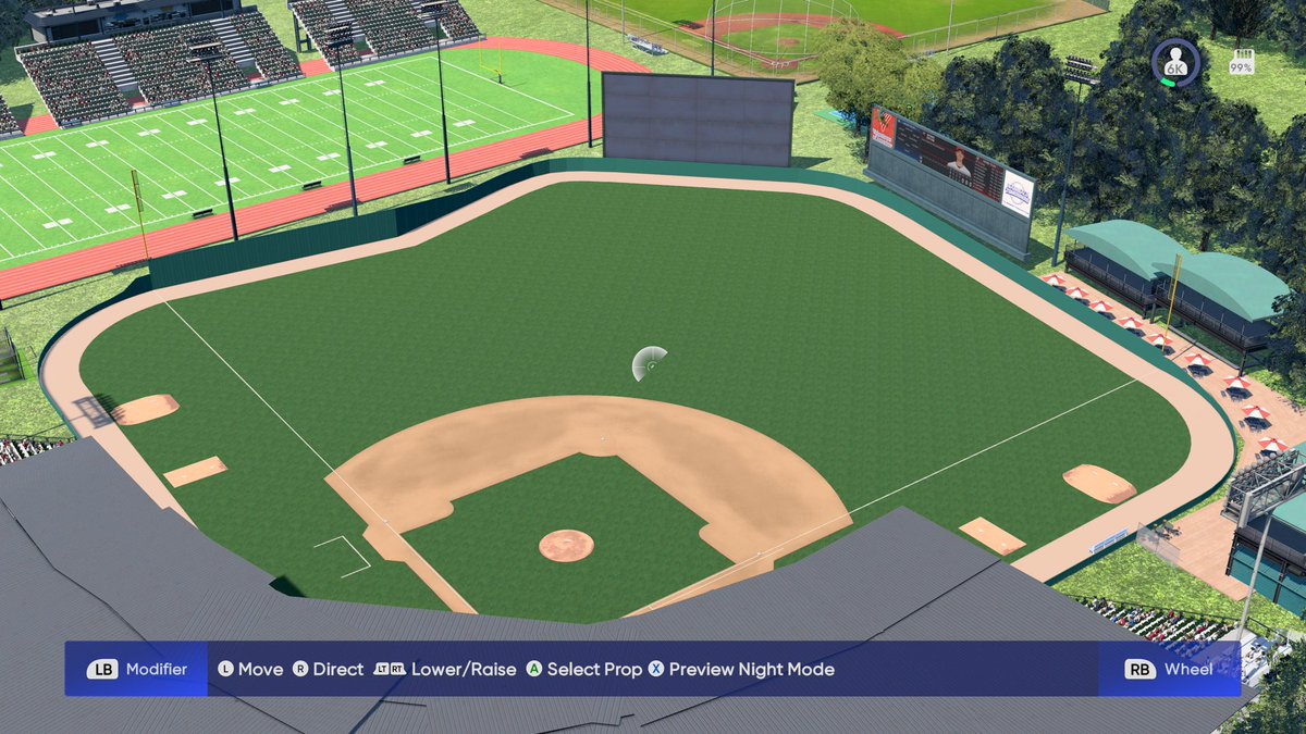 craigtoycen's tweet photo. Someone uploaded #CarsonPark to @MLBTheShow. I made a few small tweaks but it looks AWESOME!
Now just to get the @ecexpress logos on there! https://t.co/xJSKlkXDmL