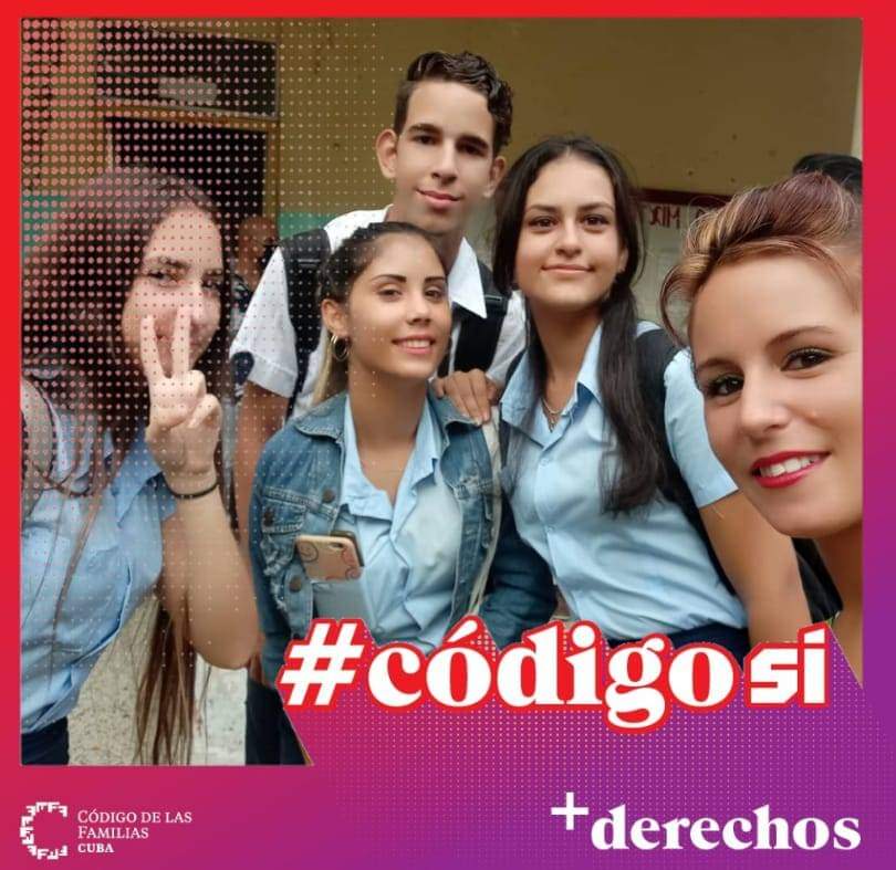 AylinAlvarezG's tweet photo. La mayoría de los miembros de la @FEEM_Cuba votarán por primera vez, y es muy reconfortante hacerlo por el #CodigoDeLasFamilia que ha tenido en cuenta a las nuevas generaciones en su articulado, como ha dicho su presidente @hamlet_cu. ¡Nos vemos el 25 muchachos a decir #CodigoSí! https://t.co/o9rxnWPVYT