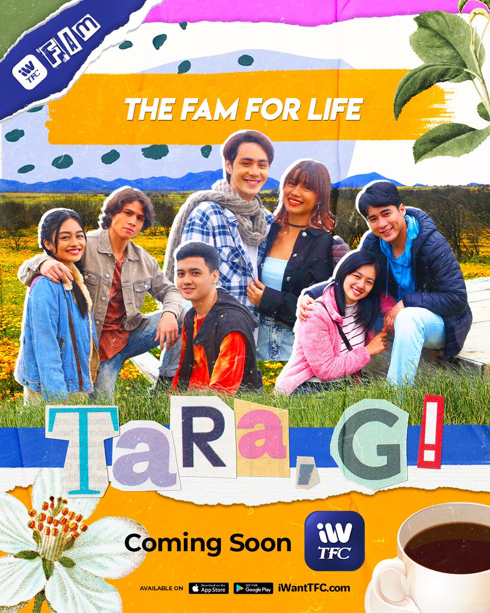 Malapit na malapit nyo nang ma-meet ang inyong fam for life sa #TaraG! 😍

Catch the WORLDWIDE TRAILER RELEASE of this new iWantTFC Original series later at 4PM (PH Time)!

<a href="/StarCinema/">Star Cinema</a> <a href="/StarCreativesTV/">STAR CREATIVES</a>