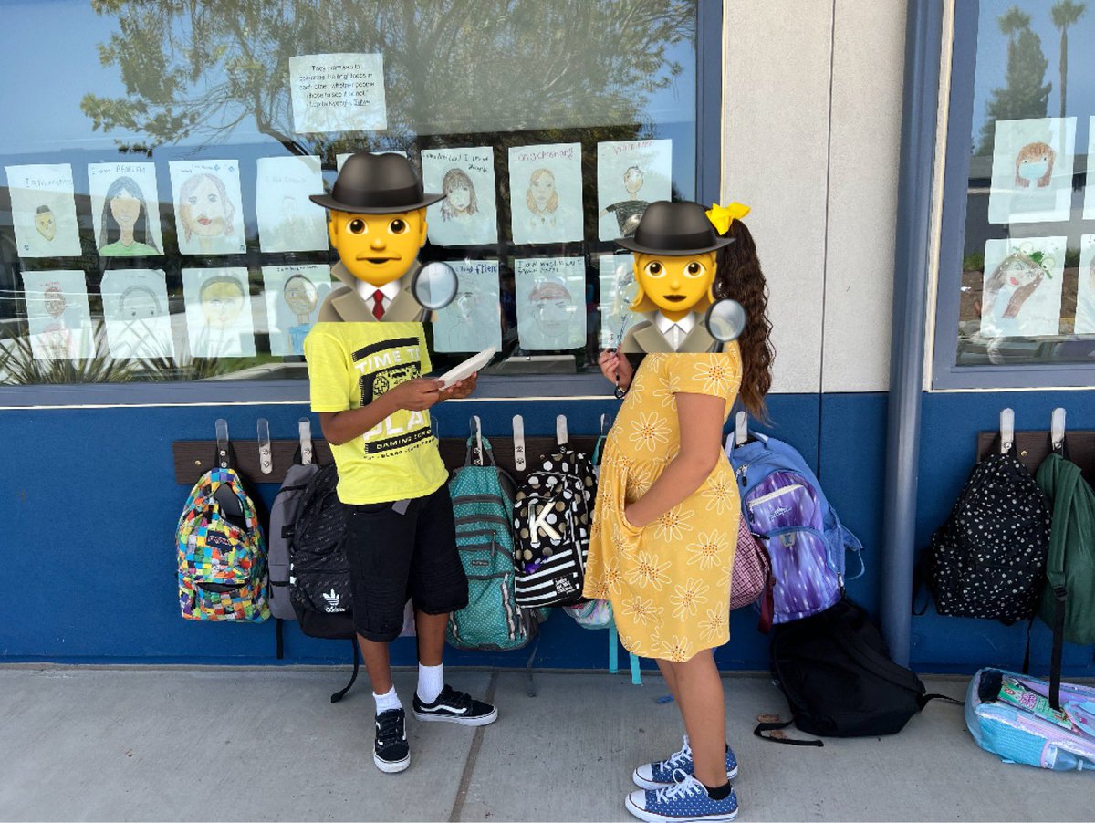 UnivOf5thGrade's tweet photo. 5th grade Reporters used their investigative skills to research a state, their artistic skills to design a state plate based on the research, and their interviewing skills to learn more about others’ research. @CVWorldofWork @CajonValleyUSD @NarancaMustangs https://t.co/qR0uog4g4E