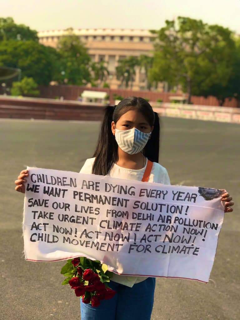 LicypriyaK's tweet photo. Today is #WorldCleanAirDay. There is no future for us if we don't have clean air to breathe, clean water to drink and clean planet to live. https://t.co/PJgA0FXEr1