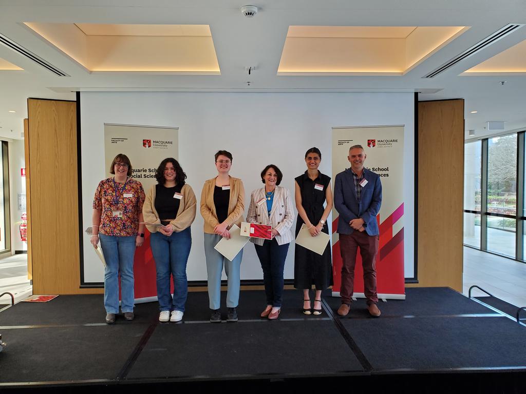 MQ_Sociology's tweet photo. Our 2021 Sociology Prize Winners with @ShaunWi96140376 and @sarakfuller Amazing scholars🥳 https://t.co/6nUh8fsWjn