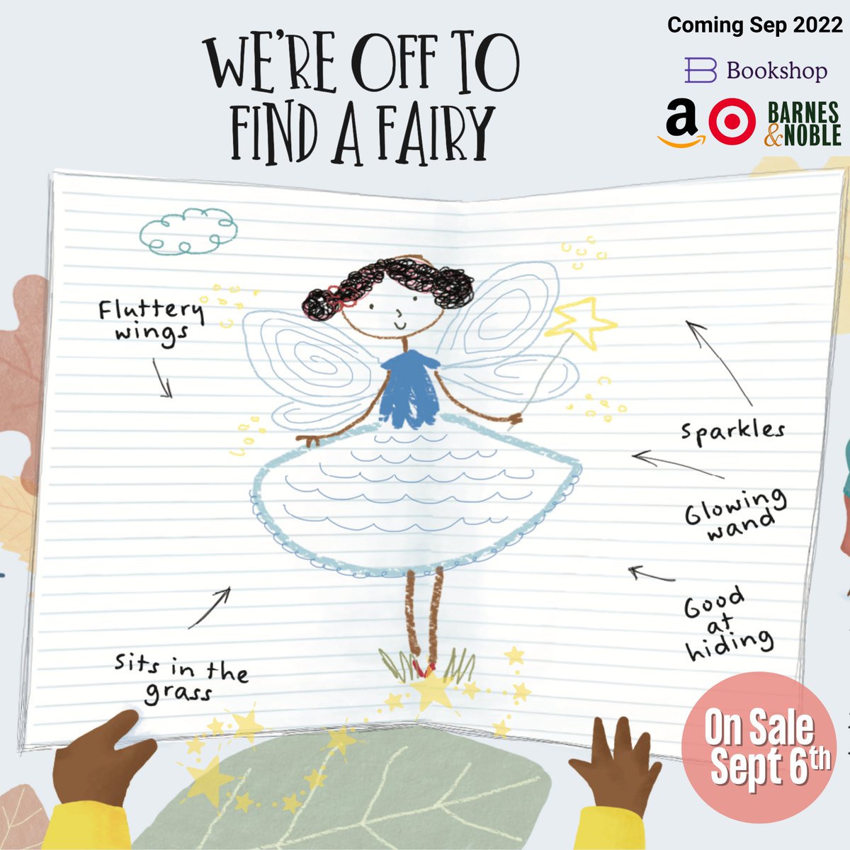 The 🧚🏽‍♀️🧚🏿‍♂️ 🧚🏽‍♀️ are here! It is officially PUB DAY for WE'RE OFF TO FIND A FAIRY by @CoryReidDesign, the first of three titles in the rhyming picture book series, about a curious girl on a hunt to find mythical creatures. linktr.ee/sundaydinnerpub #pubday #publishing #indiepub