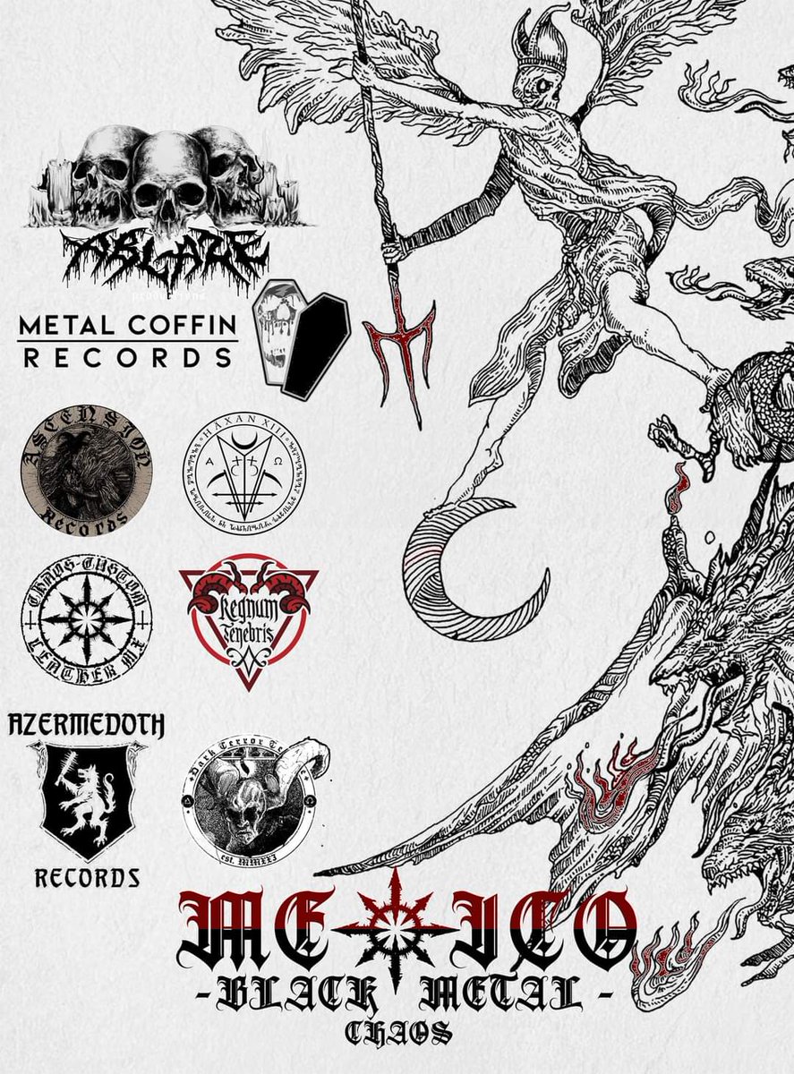 Almas impías, ¿ya tiene sus boletos para el #MexicoBlackMetalFest? 3 días de magia negra sónica en el <a href="/hdxcircusbar/">hdxcircusbar</a> con <a href="/gaerea_official/">GAEREA</a> como banda estelar. No se pongan de nenitas y ya compren sus boletos. Ah, y nos pasan a saludar, estaremos en el stand de <a href="/RegnumTenebris/">Regnum Tenebris</a>
