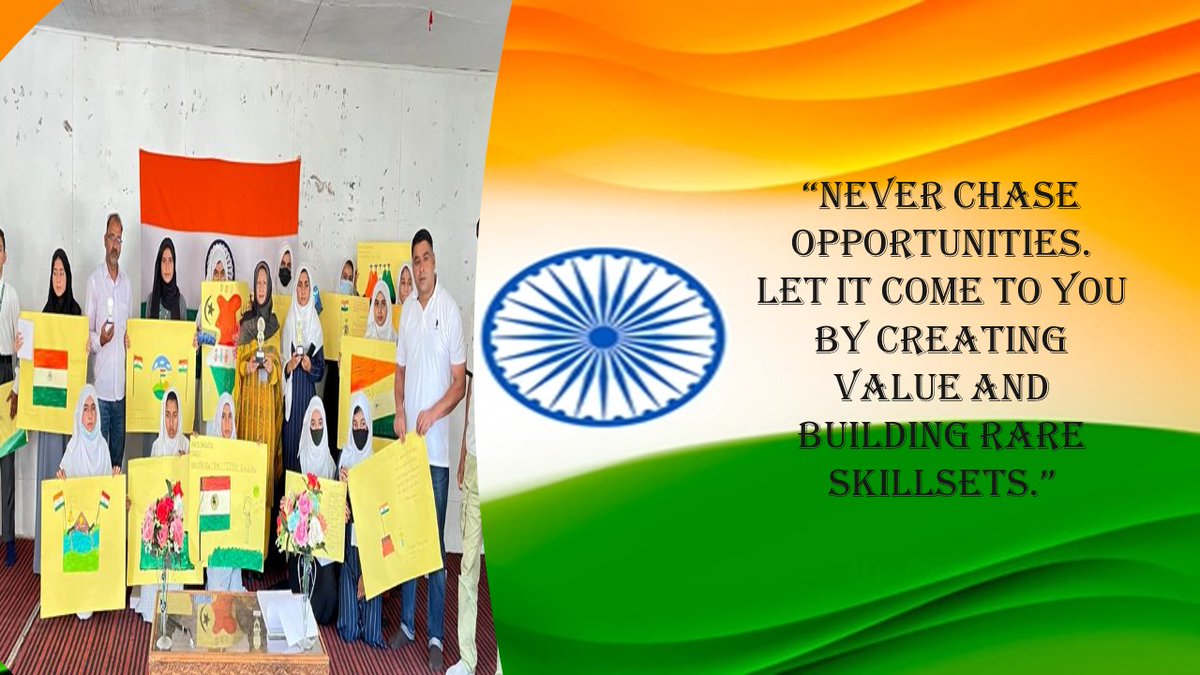 Jamal3936's tweet photo. Aiming to develop the artistic skills of children and infuse a sense of Patriotism amongst them - Watergam &amp; Langate Army Camps conducted a mega Inter School Painting Competition in 45 Schools with participation of 270 school children. # Ek Bharat - Shreshtha Bharat 
#Kashmir https://t.co/r6dgCv7RRp
