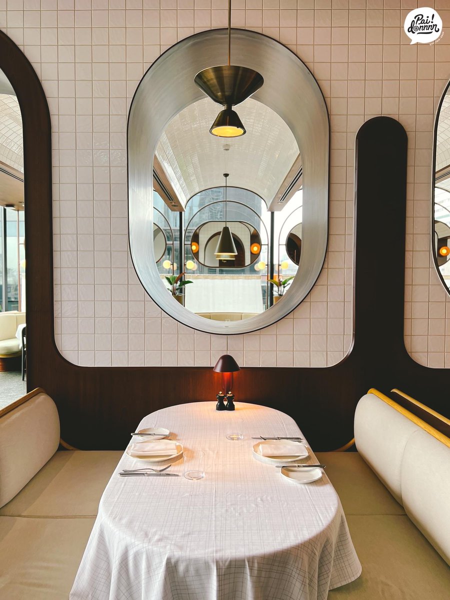 paidonnnn's tweet photo. The Standard Grill ร้านสเต็กเปิดใหม่ที่โรงแรม The Standard มหานคร บอกเลยว่า อาหารอร่อย มุมถ่ายรูปก็ปัง ห้องอาหารถูกออกแบบและตกแต่งโดยศิลปินชาวสเปนชื่อดัง ไฮเม่ ฮายอน ร่วมกับทีมดีไซเนอร์ของแบรนด์ The Standard บรรยากาศภายในร้านเหมือนวาร์ปไปนิวยอร์กยุคคลาสสิกเลย @aroii https://t.co/twSbIXfzm2