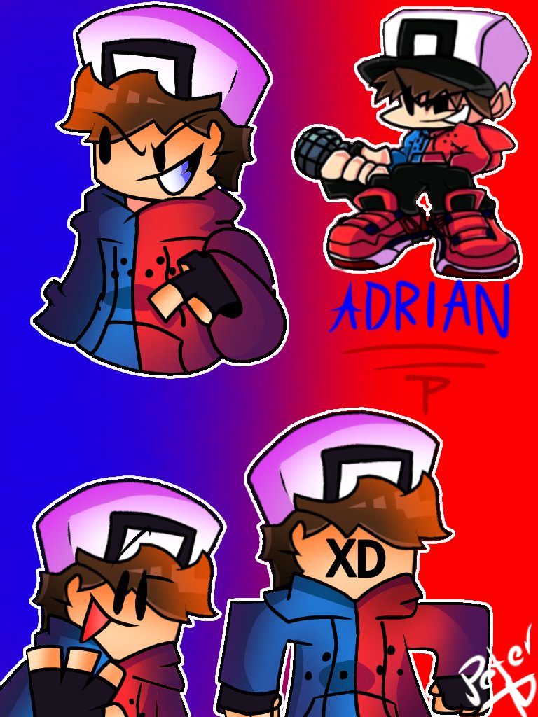 PETERDRAW2600's tweet photo. @AdrianManuelBa1 dibujo ahuevo😎🤙✨ #bros #fnf https://t.co/gxs6tQA08d