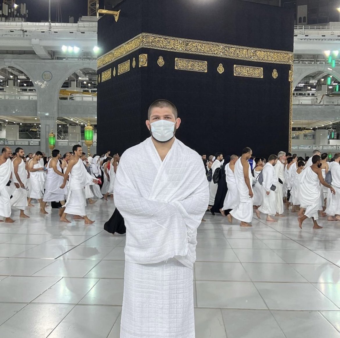 KhaledBeydoun's tweet photo. Khabib in Mecca 🕋 https://t.co/zbU5fB3Oxn
