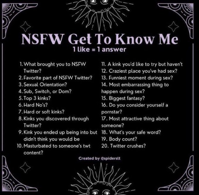 Ask away 😍😍😍 #nsfwtwt https://t.co/mNbtgOaMi2<a href="/tag/nsfwtwt"class="tags">#nsfwtwt</a>