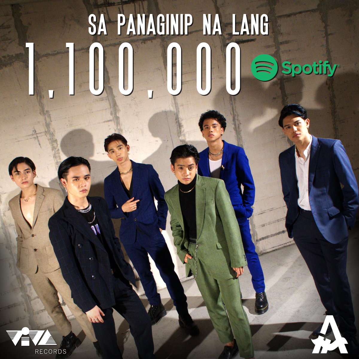 Official_ALAMAT's tweet photo. Alamat's SA PANAGINIP NA LANG has surpassed 1.1M streams on Spotify! Watch the M/V here 🔗 https://t.co/mOxgjbLZmX https://t.co/4GyKBbOQMh