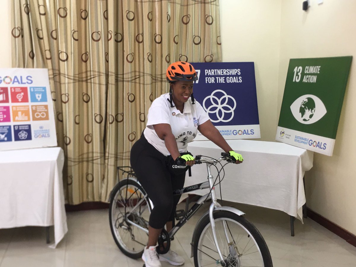 'I realised when Riding a bicycle you must be alert,alive to coordinate your motions from the mind,hands and legs. Learn to ride a bicycle, you will not regret it, it is the best thing in the world. Besides learning something new is intriguing.' -Mary Wanja Thuo